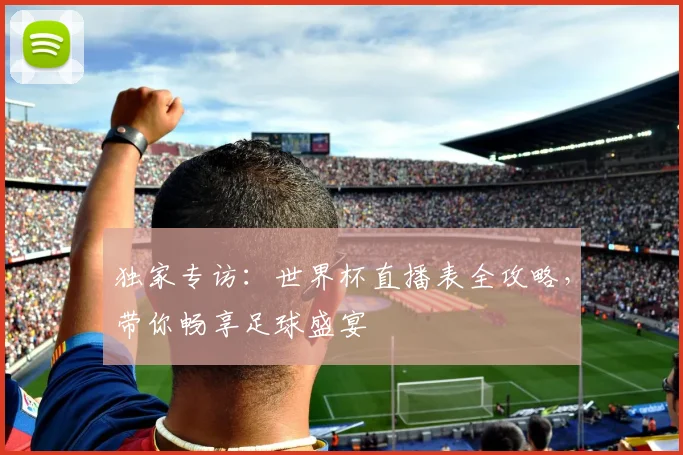 独家专访：世界杯直播表全攻略，带你畅享足球盛宴